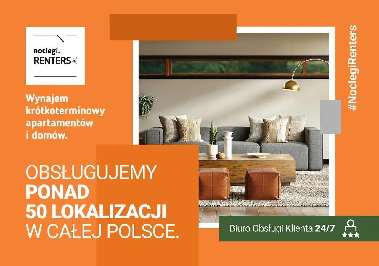 Aesthetic One Bedroom Apartment In Wroclaw By Noclegi Renters 0*,